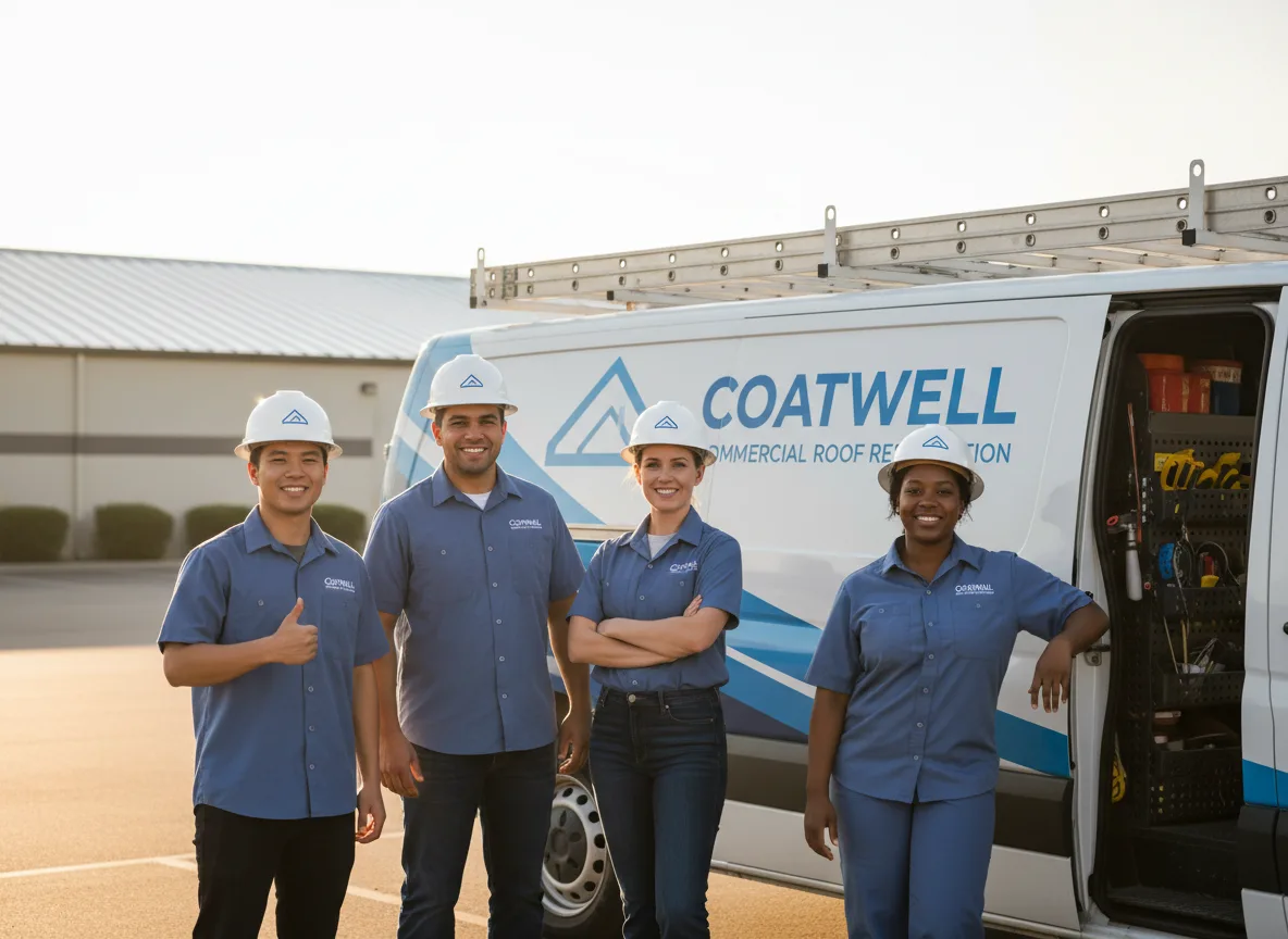 Commercial roof coating company in Mellen, WI